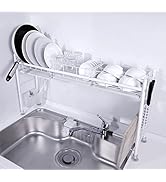 Amazon｜TUBASAN 公式ショップ 燕三条 突っ張り 水切りラック シンク上